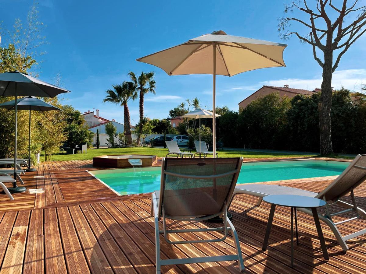 Domaine Le Courti - Adult Only Otel Le Barcarès Dış mekan fotoğraf