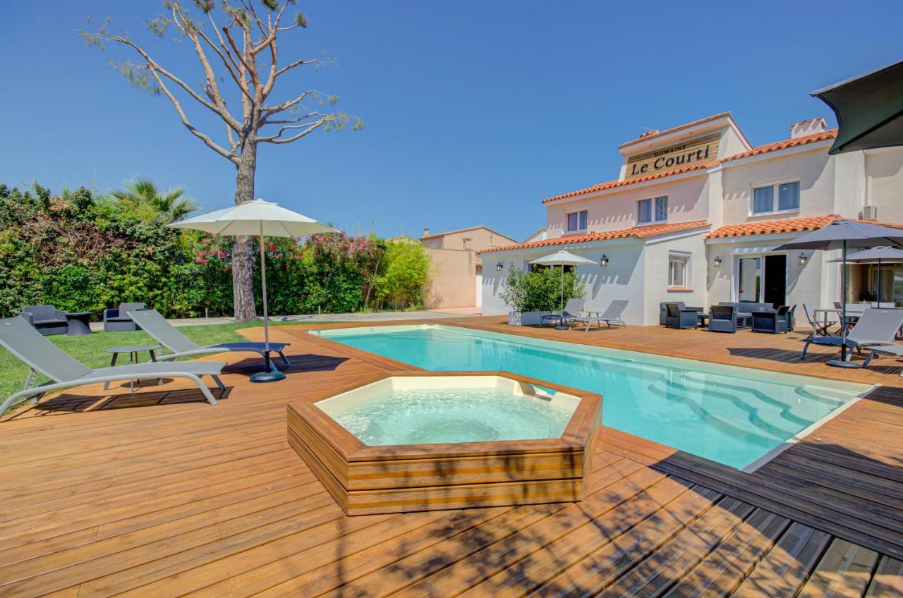 Domaine Le Courti - Adult Only Otel Le Barcarès Dış mekan fotoğraf